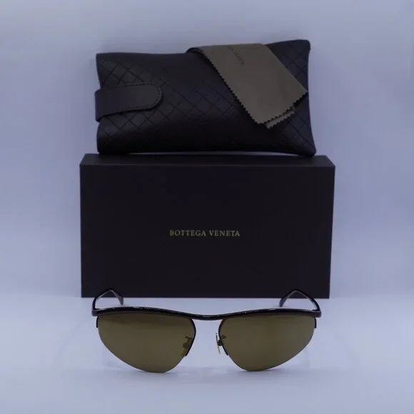 Bottega Veneta BV1091S 003 Cat Eye Sunglasses - Brown\\Bronze Bottega Veneta BV1144S 003 51 mm Oval Cat Eye Brown Bronze  main image 4